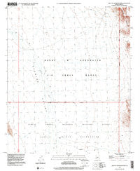 West of Growler Peak Arizona Historical topographic map, 1:24000 scale, 7.5 X 7.5 Minute, Year 1996