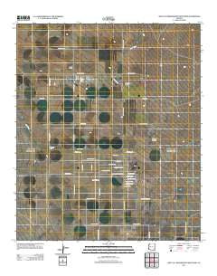 West of Greasewood Mountain Arizona Historical topographic map, 1:24000 scale, 7.5 X 7.5 Minute, Year 2011