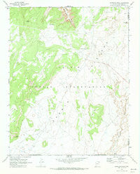 Whirlwind Rock Arizona Historical topographic map, 1:24000 scale, 7.5 X 7.5 Minute, Year 1970