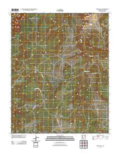 White Clay Arizona Historical topographic map, 1:24000 scale, 7.5 X 7.5 Minute, Year 2011