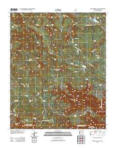 White Horse Lake Arizona Historical topographic map, 1:24000 scale, 7.5 X 7.5 Minute, Year 2012