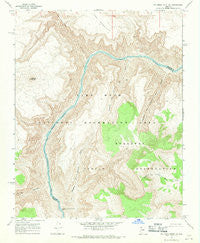 Whitmore Point SE Arizona Historical topographic map, 1:24000 scale, 7.5 X 7.5 Minute, Year 1967