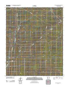 Wild Cow Lake Arizona Historical topographic map, 1:24000 scale, 7.5 X 7.5 Minute, Year 2011