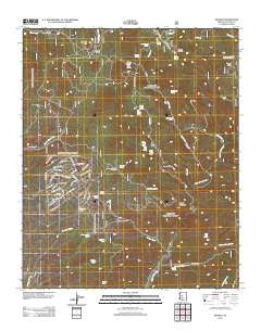 Wilhoit Arizona Historical topographic map, 1:24000 scale, 7.5 X 7.5 Minute, Year 2012