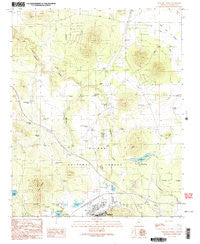 Williams North Arizona Historical topographic map, 1:24000 scale, 7.5 X 7.5 Minute, Year 1989