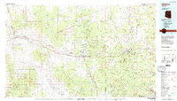 Williams Arizona Historical topographic map, 1:100000 scale, 30 X 60 Minute, Year 1983