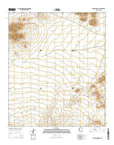 Window Mountain Arizona Current topographic map, 1:24000 scale, 7.5 X 7.5 Minute, Year 2014