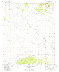 Wineglass Ranch Arizona Historical topographic map, 1:24000 scale, 7.5 X 7.5 Minute, Year 1979