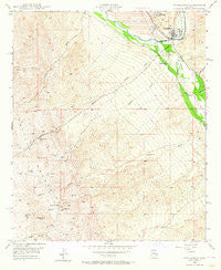 Winkelman Arizona Historical topographic map, 1:24000 scale, 7.5 X 7.5 Minute, Year 1949