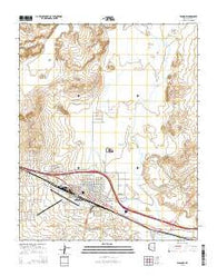 Winslow Arizona Current topographic map, 1:24000 scale, 7.5 X 7.5 Minute, Year 2014