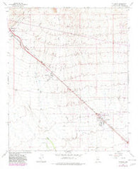 Wittmann Arizona Historical topographic map, 1:24000 scale, 7.5 X 7.5 Minute, Year 1965