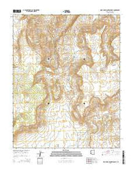 Wolf Hole Mountain East Arizona Current topographic map, 1:24000 scale, 7.5 X 7.5 Minute, Year 2014