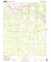 Wrather Arch Arizona Historical topographic map, 1:24000 scale, 7.5 X 7.5 Minute, Year 1997