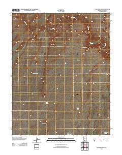 Wrather Arch Arizona Historical topographic map, 1:24000 scale, 7.5 X 7.5 Minute, Year 2011