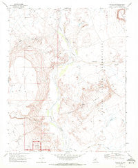 Wupatki NE Arizona Historical topographic map, 1:24000 scale, 7.5 X 7.5 Minute, Year 1969