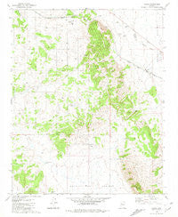 Yampai Arizona Historical topographic map, 1:24000 scale, 7.5 X 7.5 Minute, Year 1981