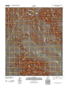 Yellow Medicine Butte Arizona Historical topographic map, 1:24000 scale, 7.5 X 7.5 Minute, Year 2011