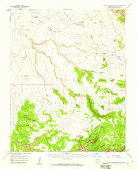 Yellowstone Canyon Arizona Historical topographic map, 1:62500 scale, 15 X 15 Minute, Year 1955