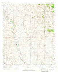 York Valley Arizona Historical topographic map, 1:62500 scale, 15 X 15 Minute, Year 1959