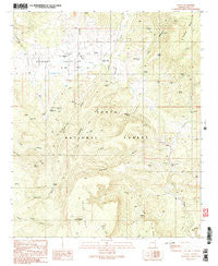 Young Arizona Historical topographic map, 1:24000 scale, 7.5 X 7.5 Minute, Year 1990