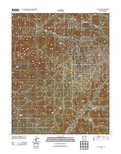 Yucca Hill Arizona Historical topographic map, 1:24000 scale, 7.5 X 7.5 Minute, Year 2011
