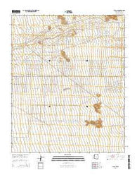 Yucca SE Arizona Current topographic map, 1:24000 scale, 7.5 X 7.5 Minute, Year 2014
