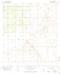 Yuma SE Arizona Historical topographic map, 1:24000 scale, 7.5 X 7.5 Minute, Year 1965