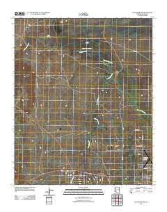 Zion Reservoir Arizona Historical topographic map, 1:24000 scale, 7.5 X 7.5 Minute, Year 2011
