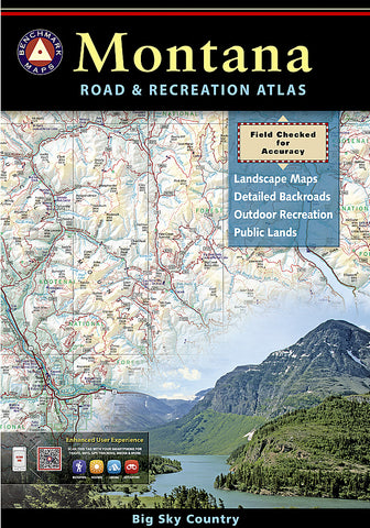 Buy map Montana Road and Recreation Atlas by Benchmark Maps