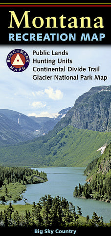 Buy map Recreation Map of Montana by Benchmark Maps