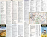 Utah Recreation Map by Benchmark Maps - Front of map