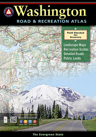 Buy map Washington Road and Recreation Atlas by Benchmark Maps
