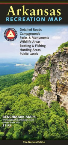 Buy map Arkansas Recreation Map