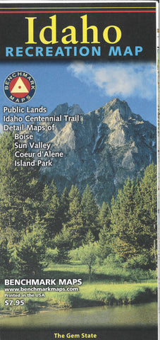 Buy map Idaho Recreation Map