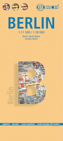 Buy map Berlin City Map