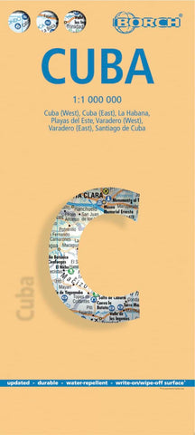 Buy map Cuba : 1:1,000,000 Road Map