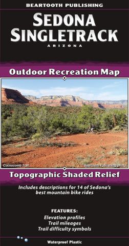 Buy map Sedona Singletrack, AZ