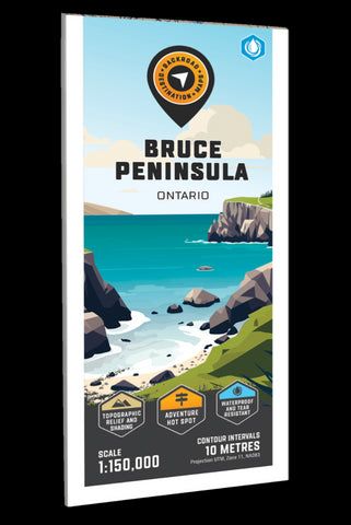 Buy map Bruce Peninsula Adventure Topographic Map