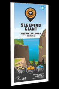 Buy map Sleeping Giant Provincial Park Adventure Topographic Map