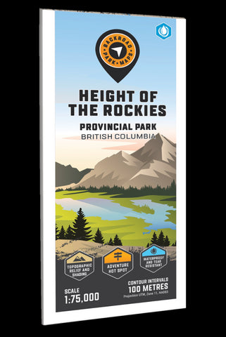 Buy map Height of the Rockies Provincial Park Adventure Topographic Map