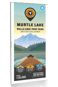 Buy map Murtle Lake – Wells Gray Provincial Park Adventure Topographic Map