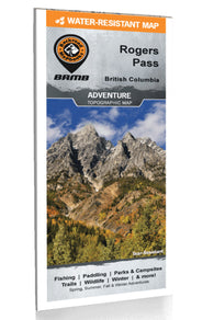 Buy map Rogers Pass – Glacier National Park Adventure Topographic Map