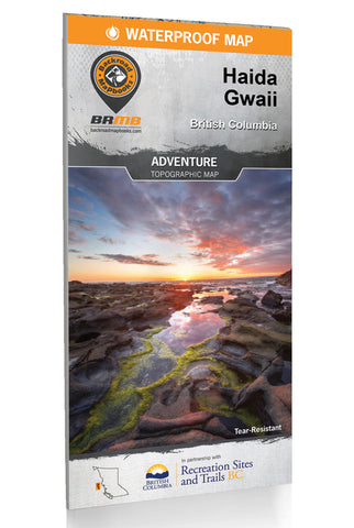 Buy map Haida Gwaii BC Recreation Map
