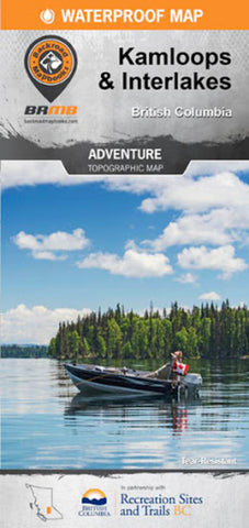 Buy map Kamloops and Interlakes Hiking Map