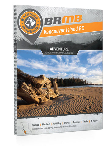 Buy map Vancouver Island BC Backroad Mapbook
