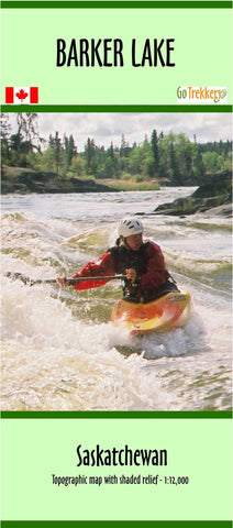 Purchase Barker lake map clip