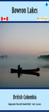 Purchase Clip of Bowron lakes map