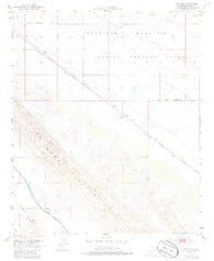 Acolita California Historical topographic map, 1:24000 scale, 7.5 X 7.5 Minute, Year 1953