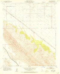 Acolita California Historical topographic map, 1:24000 scale, 7.5 X 7.5 Minute, Year 1953