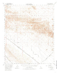 Acolita California Historical topographic map, 1:62500 scale, 15 X 15 Minute, Year 1953